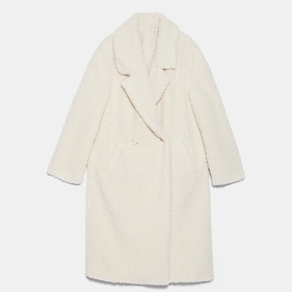 Zara Jackets & Blazers - Zara Fleece Coat XS